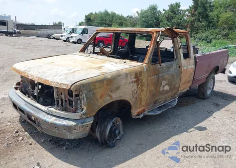 1997 Ford F-250 Xl z USA, uszkodzony, nr VIN 1FTHX26G0VEA06695